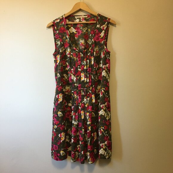 RACHEL Rachel Roy Spring Pintuck Floral Tunic Dress - Picture 4 of 16